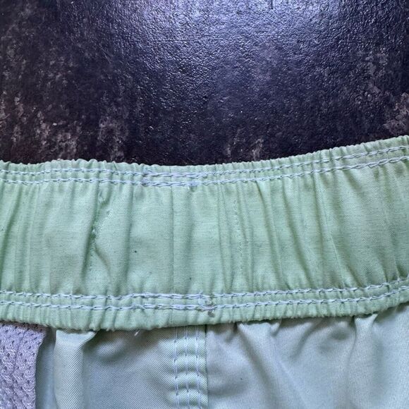 Billabong Lime Green Lightweight Drawstrings Shorts Men’s Size Medium Beach - Picture 6 of 14